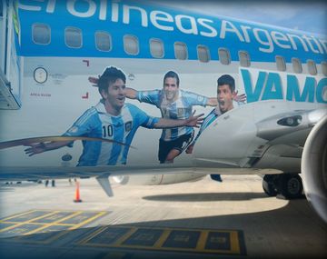 Aerolíneas Argentinas dispuso vuelos especiales a San Pablo por el partido de Argentina en semis