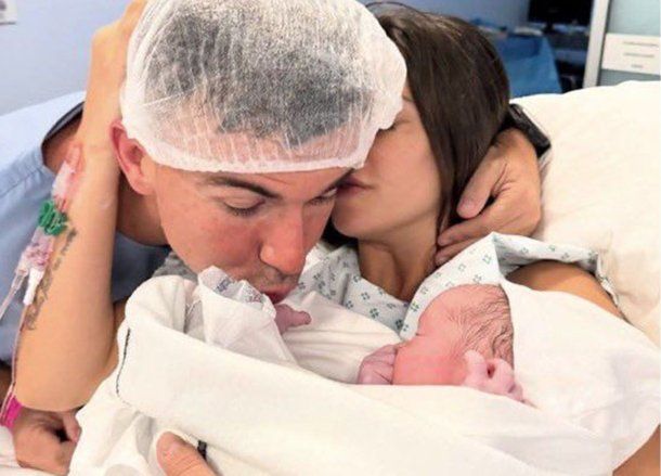 Primera foto de Marco, el bebé de Sol Pérez y Guido Mazzoni.