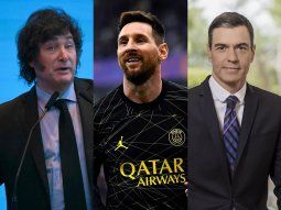 El Presidente respaldó a Messi y le hizo un pedido especial a Pedro Sánchez