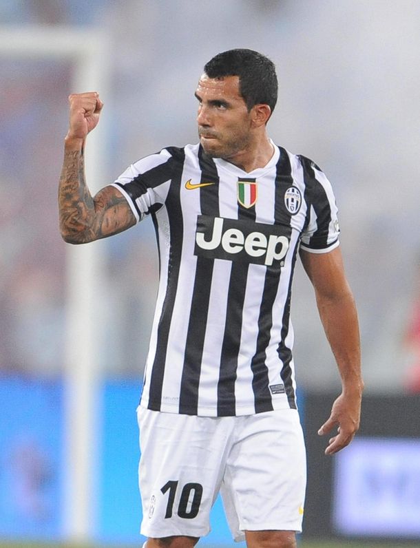 Tevez: En la Juventus juego como si lo hiciese en Fuerte Apache
