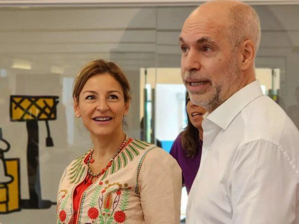 Soledad Acuña y Horacio Rodríguez Larreta