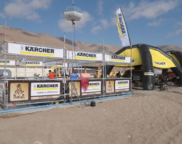 Mirá cómo se lavaron los vehículos del Dakar