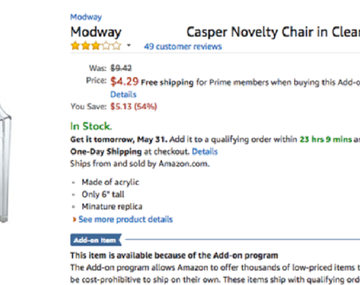 Mirá lo que compró por no haber leído la descripción de un producto en internet