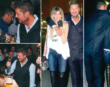 Las fotos del reencuentro  entre Guillermina Valdes y Marcelo Tinelli
