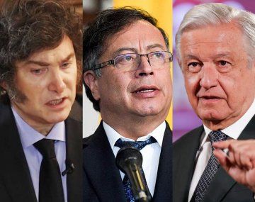 Milei le dijo ignorante a López Obrador y asesino terrorista a Petro