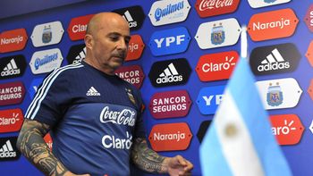 El entrenador de la Selección, durante la última conferencia El entrenador de la Selección, durante la última conferencia