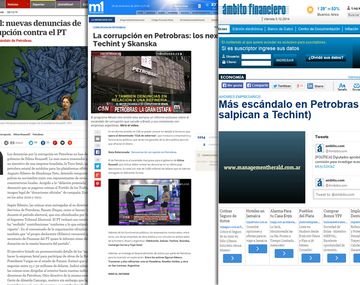 Así tratan los medios al escándalo