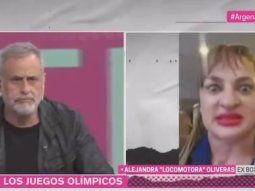 La Locomotora Oliveras habló en C5N con Jorge Rial. La Locomotora Oliveras habló en C5N con Jorge Rial.
