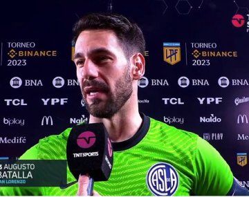 Batalla le respondió a Enzo Pérez tras el picante final en San Lorenzo-River