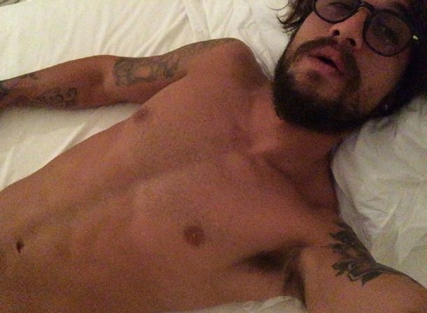 ¡Muy hot! Se filtran fotos de Daniel Osvaldo desnudo