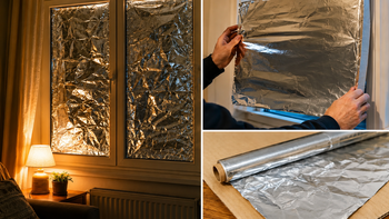 El truco casero con papel aluminio para utilizar en las ventanas El truco casero con papel aluminio para utilizar en las ventanas