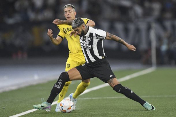 Botafogo goleó 5-0 a Peñarol y puso un pie en la final de la Copa Libertadores