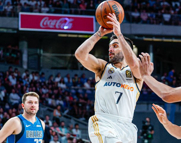 Ley del ex: Facu Campazzo brilló en el triunfo del Real Madrid ante Dallas Mavericks