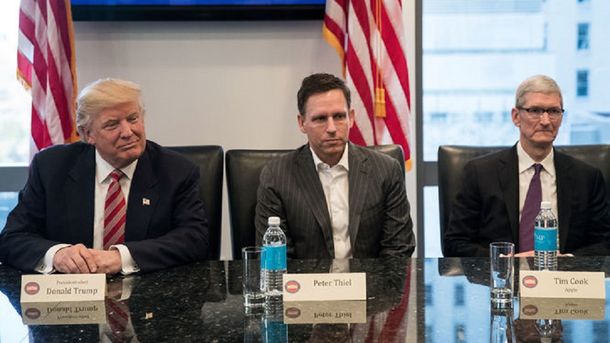 Donald Trump se reunió con ejecutivos de Silicon Valley