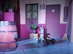 Réplica de la vecindad de El Chavo del 8, en Tucumán. Gentileza de La Gaceta