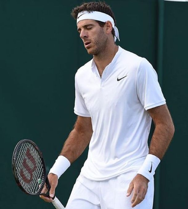 Wimbledon: Del Potro perdió ante el francés Pouille