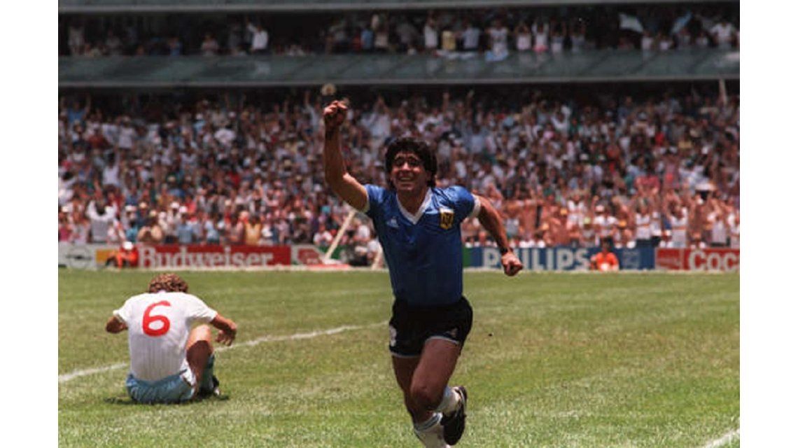 Se cumplen 29 años de los goles de Maradona a Inglaterra