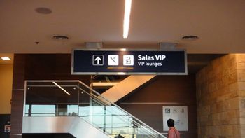 Así es el acceso a las Salas VIP de Ezeiza Así es el acceso a las Salas VIP de Ezeiza