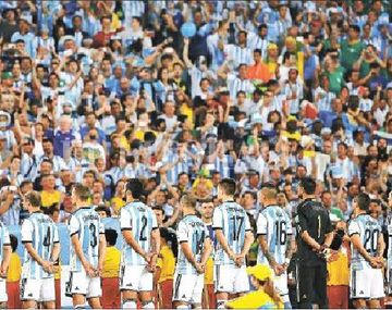 Temen por conflictos entre hinchas argentinos y brasileños en la tribuna