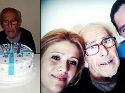 La intimidad del cumpleaños de Barreda: Esta torta no explota, ¿no?