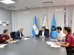 Jorge Macri se reunió con la cúpula de la Policía de la Ciudad y anunció un acuerdo con la Provincia  para combatir la inseguridad. 