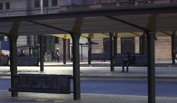 Colectivos: levantaron el paro por principio de acuerdo