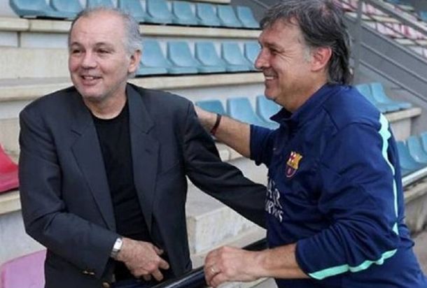 Gerardo Martino pide una bandera que diga Perdón Sabella