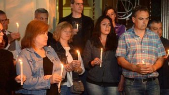Amigos y compañeros de trabajo de dos de las víctimas de la masacre de Mendoza pidieron justicia Amigos y compañeros de trabajo de dos de las víctimas de la masacre de Mendoza pidieron justicia