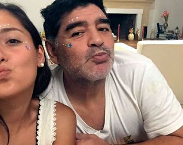 Jana y Diego Maradona