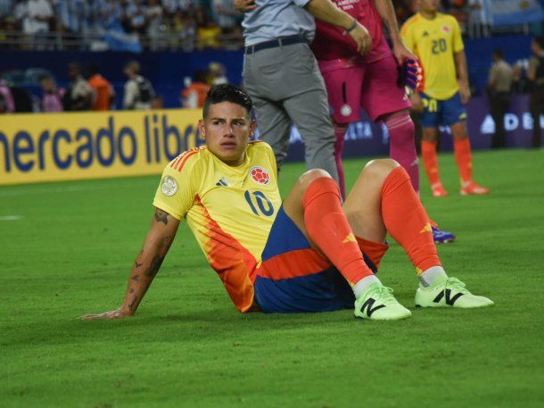 El insólito reclamo de James Rodríguez por la final de la Copa América 2024 ante Argentina