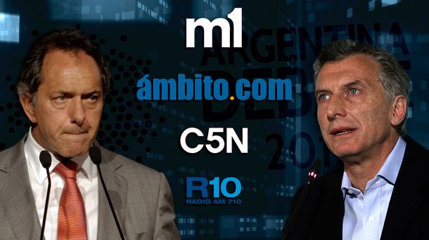 El debate se podrá seguir por minutouno.com, ambito.com, C5N y Radio 10