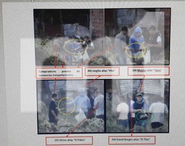 Así vendían droga minutos antes de una guerra entre narcos en Florencio Varela