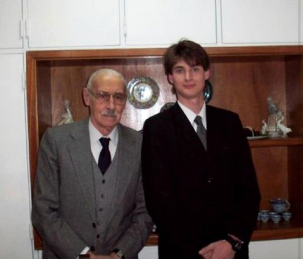 El fallecido dictador y genocida Jorge Rafael Videla y Eduardo Prestofelippo