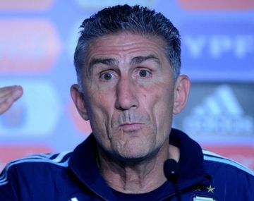 El entrenador del seleccionado argentino, Edgardo Bauza