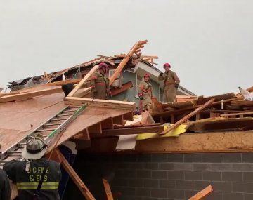 Otro derrumbe de un edificio en Estados Unidos: hay varios heridos