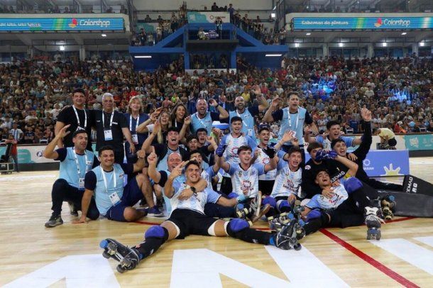 Argentina campeón mundial de hockey sobre patines masculino al vencer a Portugal en la final