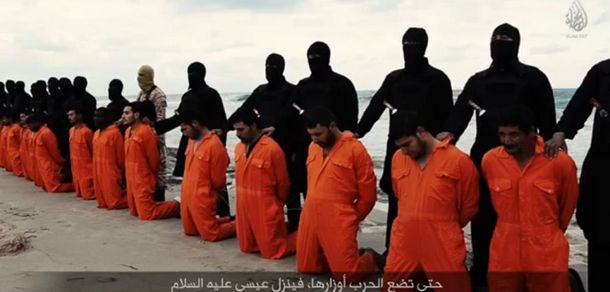 El Estado Islámico decapitó a 21 rehenes egipcios en Libia