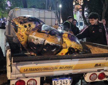 Viral: repasaron cómo fue vandalizado Gaturro con una icónica escena de ¿Qué pasó ayer?