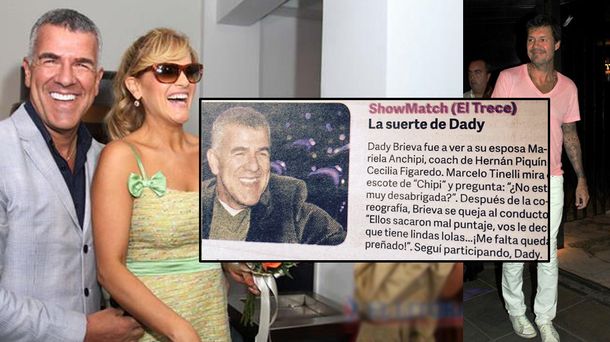 Dady Brieva furioso por la gastada en el diario