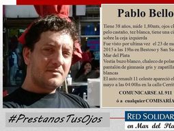 Pablo Bello: búsqueda ineficaz; el peor final