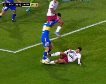 Polémica en La Bombonera: ¿Era penal para Boca?