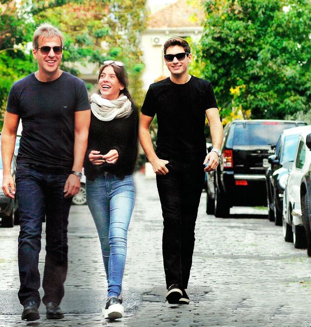 Martin Redrado, no quiere más escándalos y se refugia en sus hijos