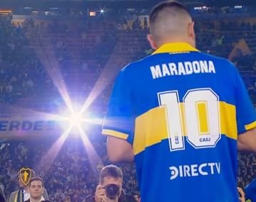 El mensaje de Dalma Maradona a Riquelme por el homenaje a Diego en su despedida