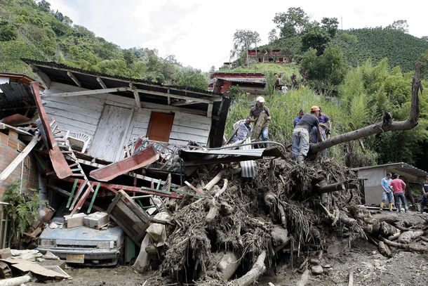 La trágica avalancha en Colombia, en imágenes