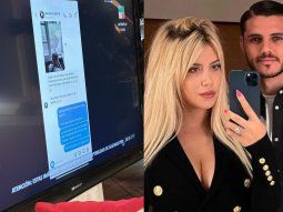 De Brito mostró el video comprometedor de Wanda que le envió Icardi