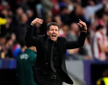 Final caliente en Champions League: el tenso cruce de Simeone con un jugador del Arsenal