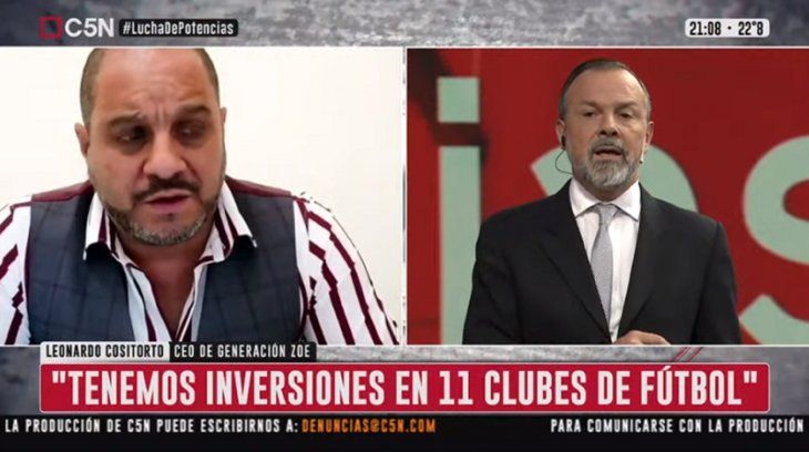 Leonardo Cositorto rompió el silencio en C5N: Hicieron un show mediático