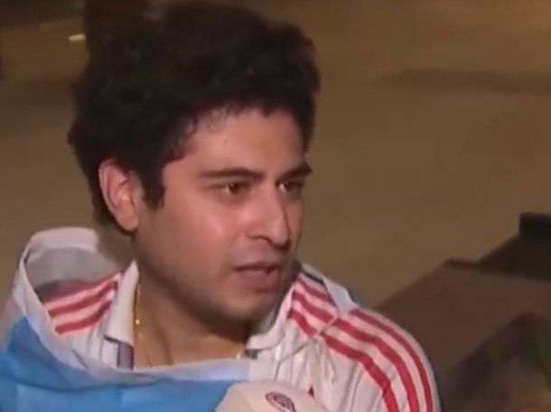 Quién es el hincha argentino que está hace un mes en Qatar
