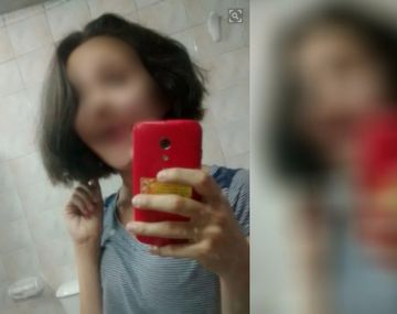 Apareció en Ezeiza Delfina