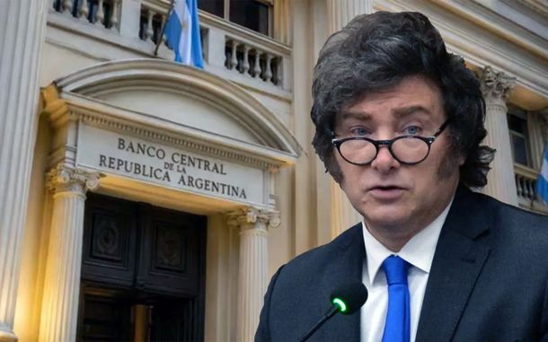 Javier Milei y el Banco Central.